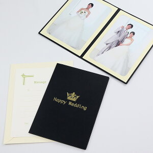 y[p[ tHgt[ ʐ^䎆  EGfBO Happy Wedding/NE 2LTCY i127×178mmj 2ʃ^e ubN
