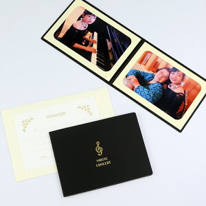 y[p[ tHgt[ ʐ^䎆 y\ MUSIC CONCERT/ LTCYi89×127mmj 2ʃR ubN