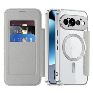 Google Pixel 11 �P�[�X �蒠�^ Pixel 10 9 8A �P�[�X �w�ʃN���A MagSafe�Ή� ���� �}�O�l�b�g���� �L���e�B���O �X�L�~���O�h�~ RFID �ϏՌ� �J�[�h���[ ��l ���킢�� ������� �X�}�z�P�[�X ���f�B�[