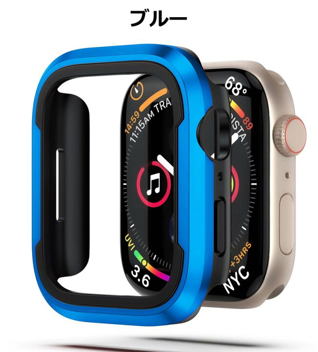 楽天市場】Apple Watch9ケース 41mm アルミ合金 iWatch8ケース 45mm 