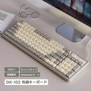 Q[~OL[{[h Ԏ  JjJL[{[h L^ USB Type-C  ^ 102L[ zbgXbv J[LN^ eL[t Q[~OpItBXp Windows Mac iPad iOS Android PS5 Sw