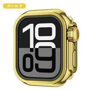 AppleWatch 10 ケース 亜鉛合金 Apple Watch Series 10ケース カバー 第十世代 46mm 2024 中空構造 背面カバー 側面カバー アップルウォッチ10カバー アップルウォッチケース アップルウォッチカバー PC背