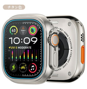 AppleWatch Ultra2 P[X  Apple Watch Ultra P[X Jo[ Ultra񐢑 49mm 2024 ʕی wʃJo[ ʃJo[ AbvEHb`UltraJo[ AbvEHb`P[X AbvEHb`Jo