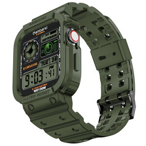 Apple watch 9 �P�[�X ��̌^ �o���h �A�b�v���E�H�b�` �o���h �P�[�X��̌^ apple watch �x���g TPU �V���[�Y9 44mm 45mm 42mm �A�E�g�h�A�d�l Applewatch �r�W�l�X �j���p �����Y ������ �V���[�Y se se2 8 7 6 5