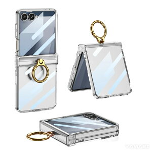 Galaxy Zflip8 �P�[�X galaxy zflip7 �P�[�X �t�B�����t�� �N���A �S�ʕی� �M�����N�V�[ Z Flip7 �P�[�X galaxyzflip7 �p �J�o�[ ������� Galaxy Zflip7�P�[�X �ϏՌ� �y�� ���^ ���G�� �����O�t�� �S�ʕی� �l
