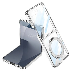 galaxy z flip7 �P�[�X galaxy zflip7 �P�[�X Galaxy Zflip7 �J�o�[ �N���A �M�����N�V�[ Z Flip7 �P�[�X galaxyzflip7 �p �J�o�[ ������� Galaxy Zflip7�P�[�X �ϏՌ� �X�^���h�t�� �y�� ���^ Magsafe�Ή� 360°��]��