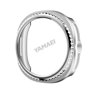 galaxy watch8 classic �P�[�X galaxy watch8 classic �J�o�[ Galaxy Watch8 Classic �����P�[�X PC�N���A�P�[�X ��]�x�[���t���J�o�[ �������x�[���K�[�h ��ʃI�[�v���f�U�C�� ���h�~ �ی�J�o�[ �y�� ���^ �P