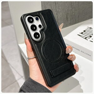 �yMagSafe�Ή��zGalaxy S26 Ultra �P�[�X Galaxy S26 �P�[�X ���U�[�� �X�^���h�t�� Galaxy S26+ �J�o�[ �w�ʎ��[ �}�O�Z�[�t�Ή� �M�����N�V�[S26 �E���g�� �P�[�X �ϏՌ� ���^ �����₷�� �r�W�l�X ������