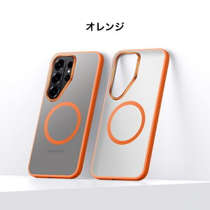 Galaxy S26 �P�[�X MagSafe�Ή� Galaxy S26 Ultra �P�[�X S26+ �J�o�[ GalaxyS26Ultra �}�O�Z�[�t�Ή� �ϏՌ� �n�C�u���b�h ���炳�� �w��h�~ �}�b�g���H ������ �����݃J���[ ������� ���C�z�� ���C�����X