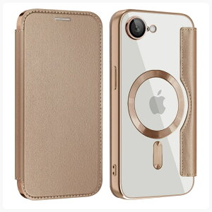 iPhone 17E �P�[�X MagSafe�Ή� �蒠�^ �w�ʃN���A iPhone 17 E �J�o�[ �J�����ی��̌^ �}�O�Z�[�t�Ή� ���C�����X�[�d iPhone17E �P�[�X �蒠 ���� �Ռ��z�� ������� ���U�[ �J�[�h���[ �A�C�t�H��17E