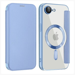 iPhone 17E �P�[�X MagSafe�Ή� �蒠�^ �w�ʃN���A iPhone 17 E �J�o�[ �J�����ی��̌^ �}�O�Z�[�t�Ή� ���C�����X�[�d iPhone17E �P�[�X �蒠 ���� �Ռ��z�� ������� ���U�[ �J�[�h���[ �A�C�t�H��17E