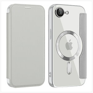 iPhone 17E �P�[�X MagSafe�Ή� �蒠�^ �w�ʃN���A iPhone 17 E �J�o�[ �J�����ی��̌^ �}�O�Z�[�t�Ή� ���C�����X�[�d iPhone17E �P�[�X �蒠 ���� �Ռ��z�� ������� ���U�[ �J�[�h���[ �A�C�t�H��17E