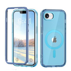 iPhone17E �P�[�X iPhone 17E �J�o�[ iPhone16E �P�[�X iPhone 16E MagSafe�Ή� ���ʃt���J�o�[ �N���A �ϏՌ� �O�� �w�� 360�x�ی� �X�}�z�P�[�X TPU ���C�����X�[�d �����h�~ ���^ �y��