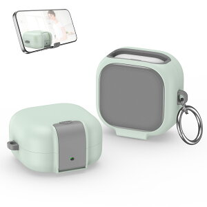 Galaxy Buds4 �P�[�X Galaxy Buds 4 Pro �J�o�[ GalaxyBuds4 �X�}�z�X�^���h�t�� �ϏՌ� �J���r�i�t�� 3WAY TPU+PC �G�A�N�b�V���� GalaxyBuds4pro �P�[�X �[�d�Ή� �S7�F �M�����N�V�[�o�b�Y4 �C���z���P�[�X ��