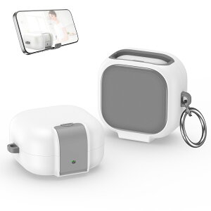 Galaxy Buds4 �P�[�X Galaxy Buds 4 Pro �J�o�[ GalaxyBuds4 �X�}�z�X�^���h�t�� �ϏՌ� �J���r�i�t�� 3WAY TPU+PC �G�A�N�b�V���� GalaxyBuds4pro �P�[�X �[�d�Ή� �S7�F �M�����N�V�[�o�b�Y4 �C���z���P�[�X ��