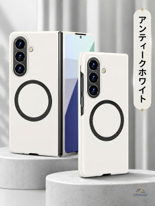 Galaxy Zfold8 Ultra �P�[�X MagSafe�Ή� Galaxy Z Fold7 Fold6 Fold5 Fold4 �Ή� �����^ �܂肽���� �X�}�z�P�[�X ���^ �y�� ���^���t�B�[�� �ϏՌ� ������ ������� ���� �w��h�~ ���΂ݖh�~ ���C�����X�[