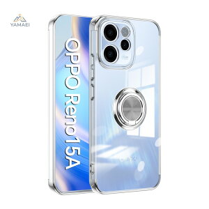 OPPO Reno15A Reno13A Reno11A Reno9A Reno7A Reno5A �P�[�X MagSafe�Ή� �N���A ���� �����O�t�� 360�x��] �X�^���h �ԍڃz���_�[�Ή� �}�O�l�b�g ���C�z�� �ϏՌ� ���^ �y�� �����Y�ی� �J�����ی� �S���ʕ�