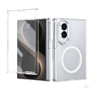 Galaxy Zfold8 Ultra �P�[�X Galaxy Zfold8 �P�[�X �N�[���}�O�l�b�g MagSafe�Ή� �ϏՌ� �J�����ی� ���C�����X�[�d�Ή� �܂肽���݃X�}�z �X�}�z�P�[�X �S�ʕی� ���h�~ �w��h�~ ���^ �y�� �����h�~ 