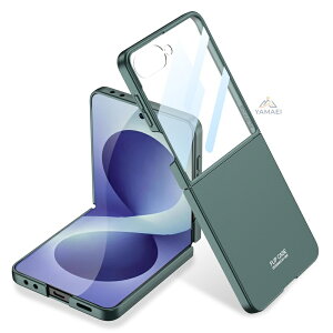 Galaxy Zflip8 �P�[�X ���^ �t���J�o�[ �P�[�X��̌^�t�B���� �T�u�f�B�X�v���C�ی� �M�����N�V�[ Z Flip8 �J�o�[ �܂肽���݃X�}�z�P�[�X PC �����K���X �����Y�ی� �J�����ی� �y�� �X���� ���h