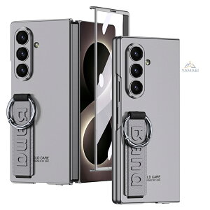 Galaxy Z Fold8 Ultra �P�[�X �x���g × �����O �t�B������̌^ �����O�X�^���h �����h�~ �X�g���b�v�t�� �t�B������̌^ �X�}�z�P�[�X �J�o�[ �O���[ �J�[�{�� �u���b�N �O���[�� �`�^���O���[ �M