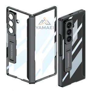 Galaxy Z Fold8 Ultra �P�[�X �M�����N�V�[ Z Fold8 Ultra �P�[�X ��ʕی� �t�B������̌^ �}�O�l�b�g�\�� �X�^���h �q���W�ی� �J�����ی� �ϏՌ� �J�o�[ �܂肽���� �X�}�z�P�[�X ���^ �y�� ���h�~ 