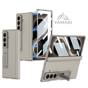 Galaxy Z Fold8 Ultra �P�[�X �M�����N�V�[ Z�t�H�[���h8 �E���g�� �J�o�[ ZFold8Ultra �X�}�z�P�[�X ��ʕی�K���X��̌^ �}�O�l�b�g���q���W�ی� �X�^���h���� PU���U�[ �t���J�o�[ �ϏՌ� 360�x �S