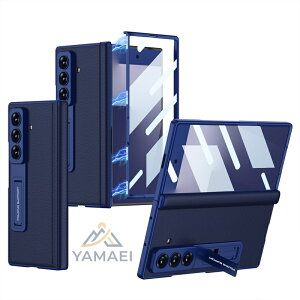 Galaxy Z Fold8 Ultra �P�[�X �M�����N�V�[ Z�t�H�[���h8 �E���g�� �J�o�[ ZFold8Ultra �X�}�z�P�[�X ��ʕی�K���X��̌^ �}�O�l�b�g���q���W�ی� �X�^���h���� PU���U�[ �t���J�o�[ �ϏՌ� 360�x �S