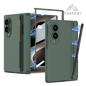 Galaxy Zfold8 �P�[�X Galaxy Z Fold8 �J�o�[ �M�����N�V�[ Z �t�H�[���h8 ��ʕی� �t�B������̌^ �q���W�ی� S�y�����[ �X�^���h�@�\ �ϏՌ� �Ռ��z�� �����Y�ی� �N���A ���� ���b�L ���H �X�}�z�P
