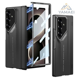 Galaxy Z Fold8 Ultra �P�[�X �t�B������̌^ �}�O�l�b�g �q���W�ی� �ϏՌ� �S�ʕی� �J�����ی� �����Y�ی� �X�|�[�c�J�[�f�U�C�� ���������� ������� �M�����N�V�[ Z �t�H�[���h 8 �E���g�� �J
