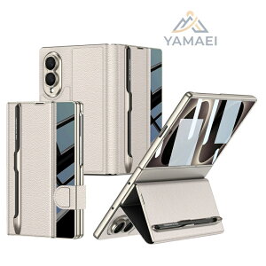 Galaxy Z Fold8 �M�����N�V�[ Z Fold8 �P�[�X ��ʕی� �t�B������̌^ �}�O�l�b�g�\�� �X�^���h S�y�����[ �q���W�ی� �J�����ی� ���U�[�� �ϏՌ� �J�o�[ �܂肽���� �X�}�z�P�[�X ���^ �y�� ���h