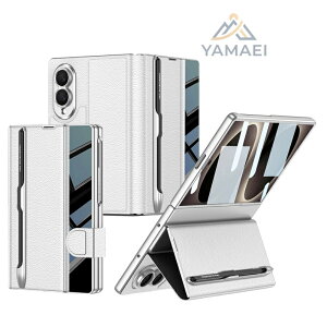 Galaxy Z Fold8 �M�����N�V�[ Z Fold8 �P�[�X ��ʕی� �t�B������̌^ �}�O�l�b�g�\�� �X�^���h S�y�����[ �q���W�ی� �J�����ی� ���U�[�� �ϏՌ� �J�o�[ �܂肽���� �X�}�z�P�[�X ���^ �y�� ���h