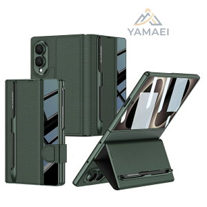 Galaxy Z Fold8 �M�����N�V�[ Z Fold8 �P�[�X ��ʕی� �t�B������̌^ �}�O�l�b�g�\�� �X�^���h S�y�����[ �q���W�ی� �J�����ی� ���U�[�� �ϏՌ� �J�o�[ �܂肽���� �X�}�z�P�[�X ���^ �y�� ���h