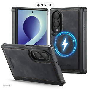 Galaxy Z Fold8 �P�[�X ZFold8 magsafe�Ή� Fold8 Ultra �}�O�l�b�g ���C�����X�[�d �q���W�ی� �ϏՌ� �����Y�ی샊���O �X�^���h�@�\ ���^ SC-57G SCG41 �M�����N�V�[ �J�o�[ �X�}�z�P�[�X �ԍڃz���_�[��