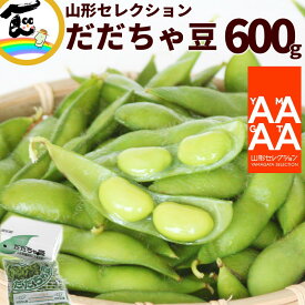 【SALE/10％引き】山形セレクション 白山だだちゃ豆 A品 600g×1袋 驚くほど甘い 枝豆 えだまめ 山形産 高級茶豆 お取り寄せ ギフト 夏限定 旬の味
