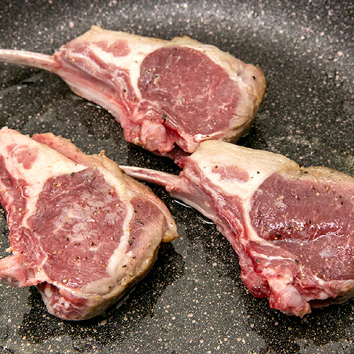 楽天市場 ラムチョップ 骨付きステーキ肉 8本入り 約640g なみかた羊肉店 生産者直送 送料無料 山形直送計画 南オーストラリア産 フレンチ 高タンパク 低カロリー 山形直送計画 楽天市場店