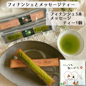 ギフト プチギフト プチお菓子 ばらまき フィナンシェ+メッセージティー いつもありがと 山形 茶蔵 スイーツ 送料無料 ネコポス