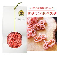 玉谷製麺 サクランボパスタ 山形県産佐藤錦使用 100g かわいい お弁当のデコレーション おしゃれ カラー…
