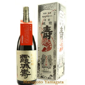 お歳暮 冬ギフト 霞城寿 純米吟醸 1800ml 化粧箱付 山形の地酒