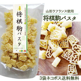 玉谷製麺 将棋駒パスタ 100g x3 ネコポス送料無料 将棋のパスタ かわいい お弁当のデコレーション おしゃれ カラーパスタ デコ弁 お料理の色どり デコレーションパスタ トッピング