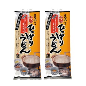 父の日 プレゼント みうら食品 とろろ入り 山形ひっぱりうどん(260g) × 4袋 ネコポス送料無料 マツコの知らない世界 乾麺 うどん