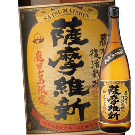 【店舗内買い回りでポイント10倍！】薩摩維新（1800ml)★25度 焼酎 芋 プレゼント 芋焼酎 父の日 ギフト 小中 人気ランキング 芋いも いも 人気 おすすめ お祝い こだわり とろとろ いも焼酎 イモ