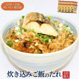 【1,000円ポッキリ】炊き込みごはんのたれ400g (40g×10袋)｜飯田商店 1000円ポキ 炊き込みご飯の素 さかな おかず アレンジ レシピ 釜めし 晩御飯 1000円 ポスト投函
