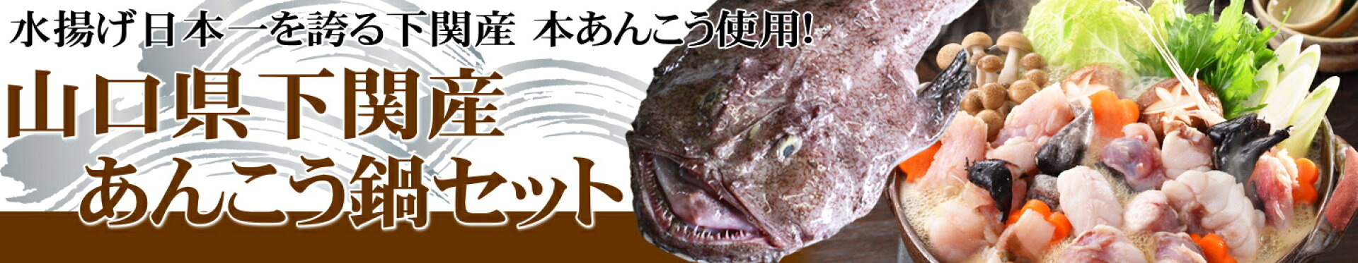 下関産浜田産あんこう鍋セット