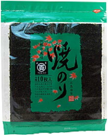 【広島県広島市】【創業明治18年】【広島海苔】　焼のり【緑袋】7枚