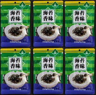 【送料無料】【メール便】海苔香味 36gX6個【ロングセラー】【広島県広島市中区】【三島食品】【ふりかけ】