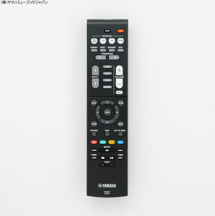 楽天市場】リモコン RAV561 RX-V385 ZZ432100 : ヤマハ楽器音響 