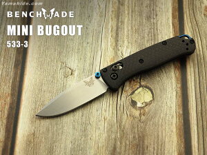 x`Ch 533-3 ~j oOAEg J[{ ܂肽݃iCt BENCHMADE MINI BUGOUT Folding Knife tH[fBOiCt