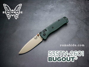 �x���`���C�h �o�O�A�E�g �^�C�K�O���[�� BENCHMADE BUGOUT TAIGA GREEN GRIVORY 535TN-2601