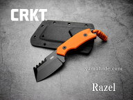 CRKT ラゼル コンパクト オレンジ 4036ER Razel Compact ジョン・グラハム D2工具鋼 G10 フィクスドブレ…