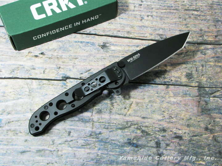 楽天市場】CRKT 折りたたみナイフ タントーブレード フレームロック 